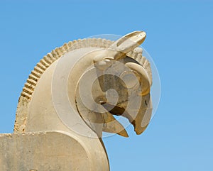 Griffin statue