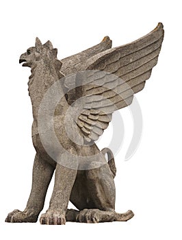 Griffin statue