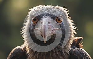 Griffin Vulture (fulvus) portrait