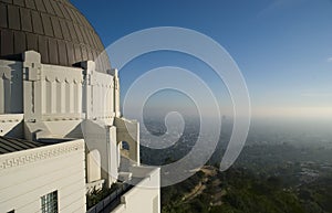 Griffith Park Observatory in Los Angeles, USA photo