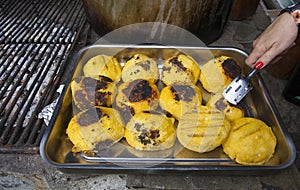 grill bulz. Romanian traditional food