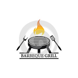 Grill Logo Illustrations & Vectors