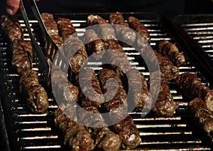 Grill outdoors photo