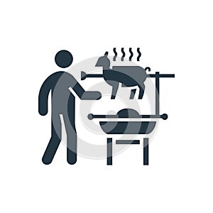 Grill Spit Icon