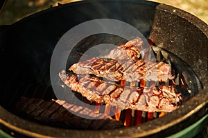 Grill steak BBQ