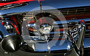 Grille of a '57 Chevy