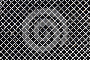 Grille from a Semi Tractor Trailer or Big Rig Truck for background picture I