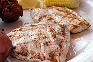 Grilled Amberjack