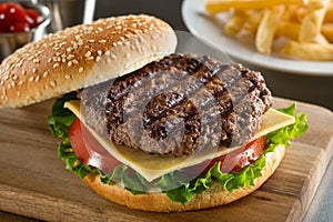 Grilled Angus Burger