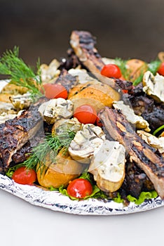 Grilled appetizer photo