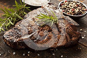 Grilled BBQ T-Bone Steak