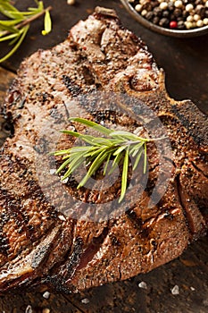 Grilled BBQ T-Bone Steak