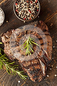 Grilled BBQ T-Bone Steak