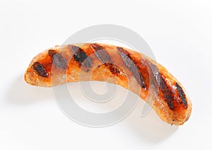 Grilled bratwurst