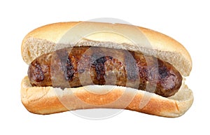 Grilled Bratwurst Isolated