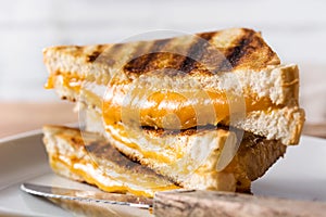 Grilled cheese sandwich