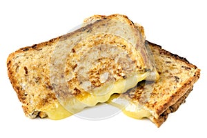 Grilled Cheese Sandwich Isolated