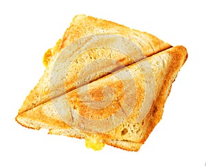 Grilled Cheese Sandwich isolated