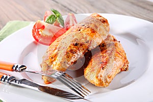 Grilled chicken