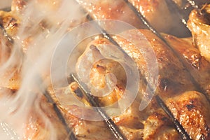 Grilled chicken barbeque