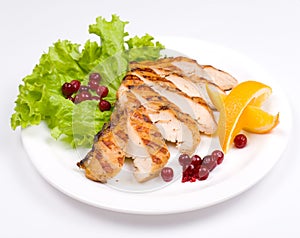 Grilled chicken breast