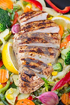 Grilled chicken breast