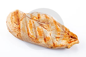 Grilled chicken breast with clipping path