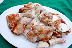 Grilled chicken dish