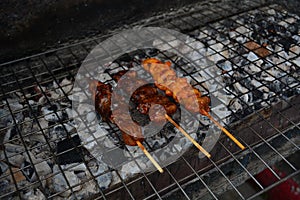 Street Food Hawkers in Province songkla at hatyai , Thailand photo