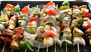 Grilled Chicken Kebabs