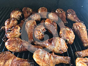 Grilled Chicken Legs Bar-B-Que Cooking