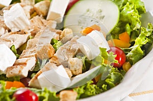 Grilled chicken salad