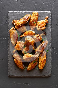 Grilled chicken wings