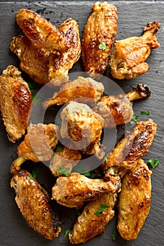 Grilled chicken wings