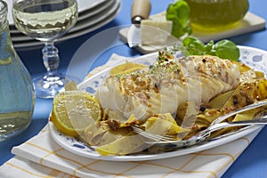 Grilled Cod Loin