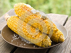 Grilled corn