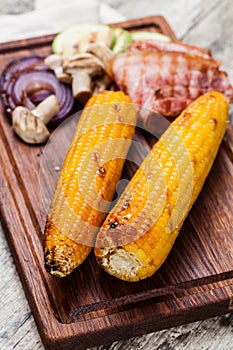 Grilled corn