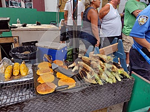 Grilled Corn And Cheese Arepas