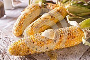 Grilled Corn on the Cob