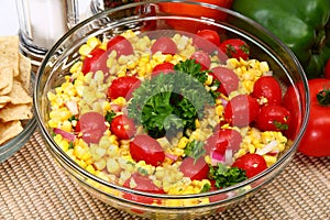 Grilled Corn Salad