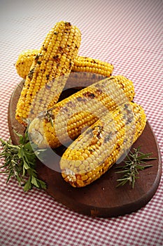 Grilled Corns