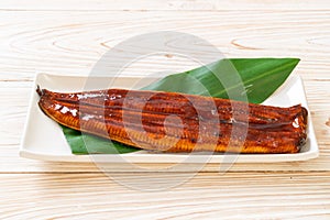 grilled eel or grilled unagi with sauce