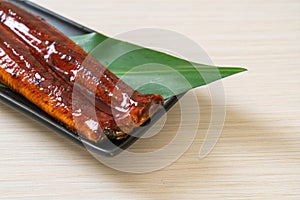 Grilled eel or grilled unagi with sauce