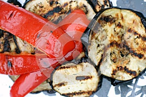 Grilled Eggplant (aubergine) a
