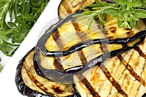 Grilled Eggplant Slices