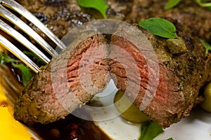 Grilled Fillet-Sirloin of Lamb