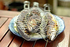 Grilled fish