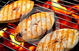 Grilled fish