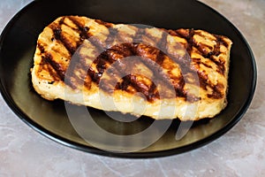 Grilled haloumi cheese