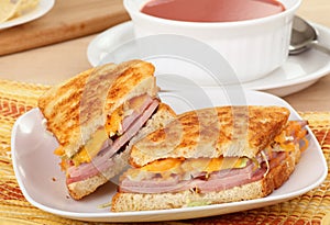 Grilled Ham and Cheese
